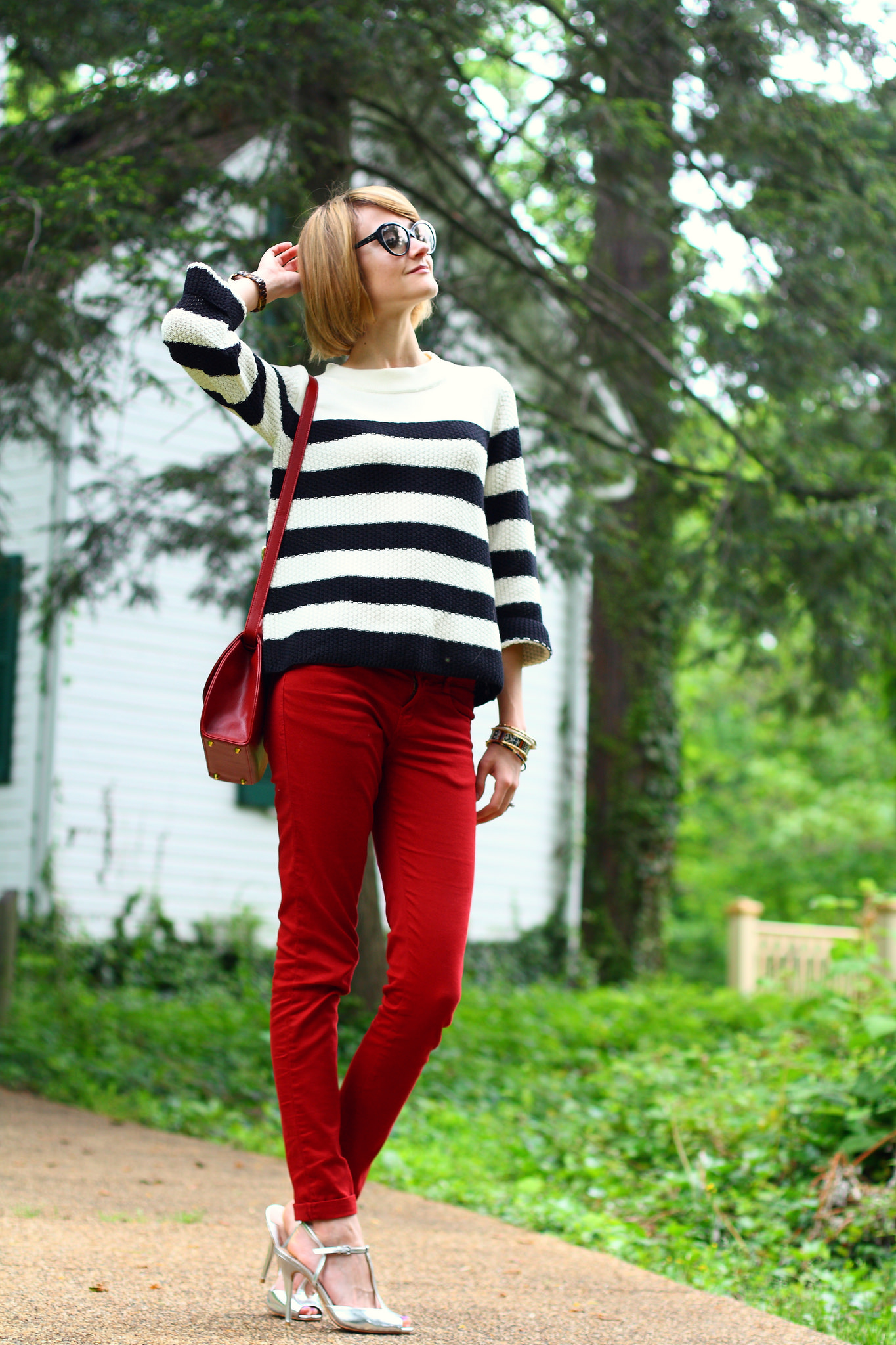 Jigsaw London striped sweater