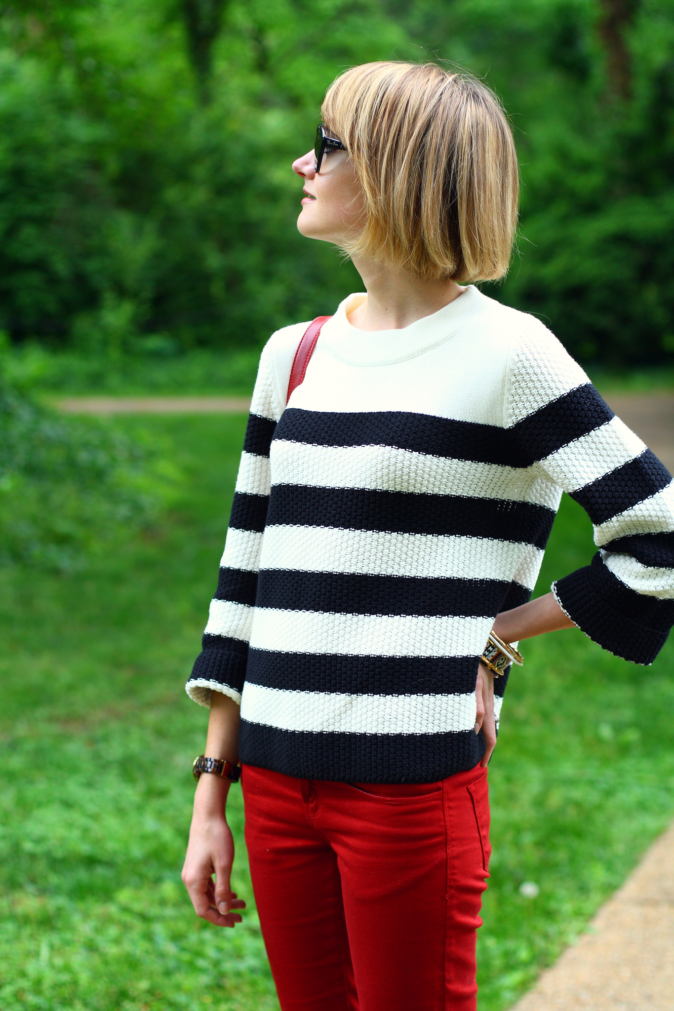 Jigsaw London striped sweater