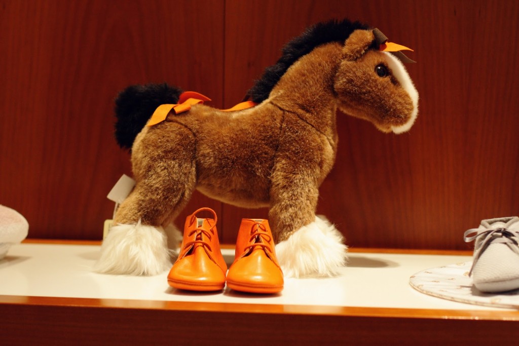 Hermès stuffed horse