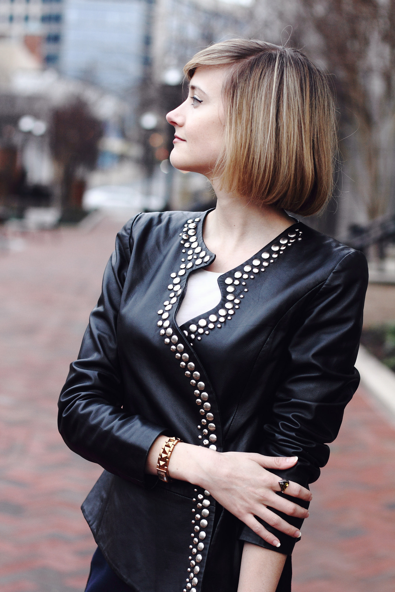 Surface to Air leather jacket