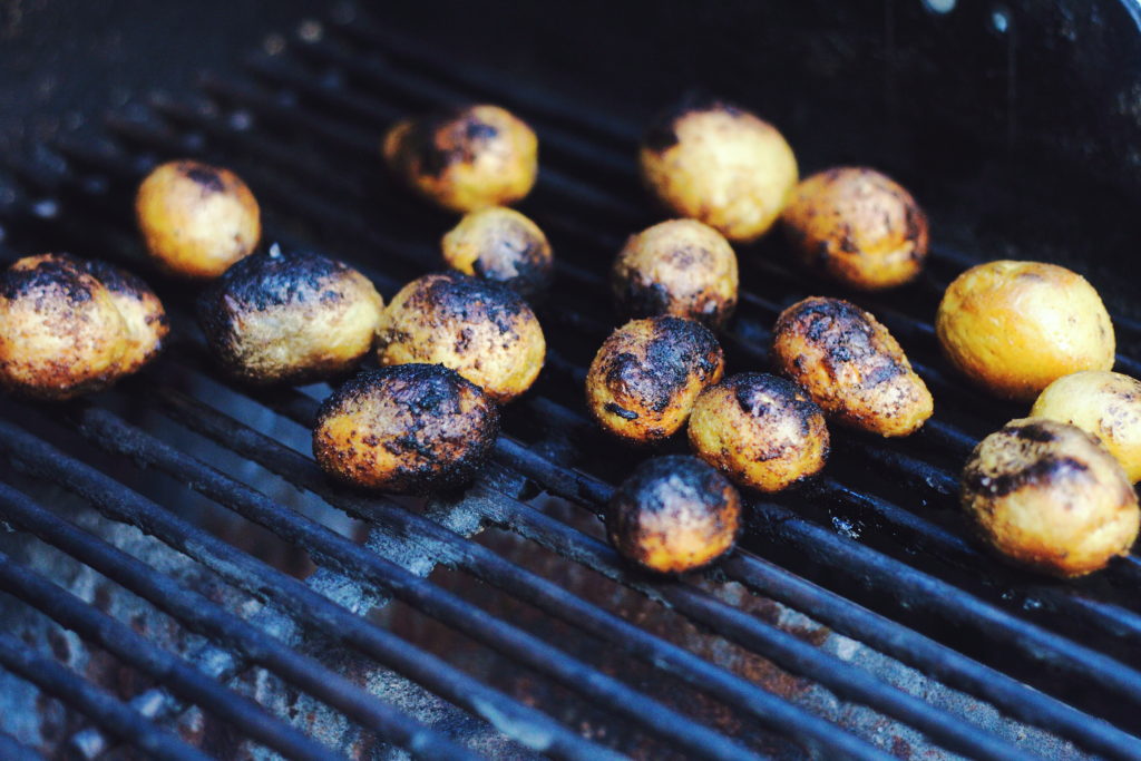 Spicy Grilled Potatatoes