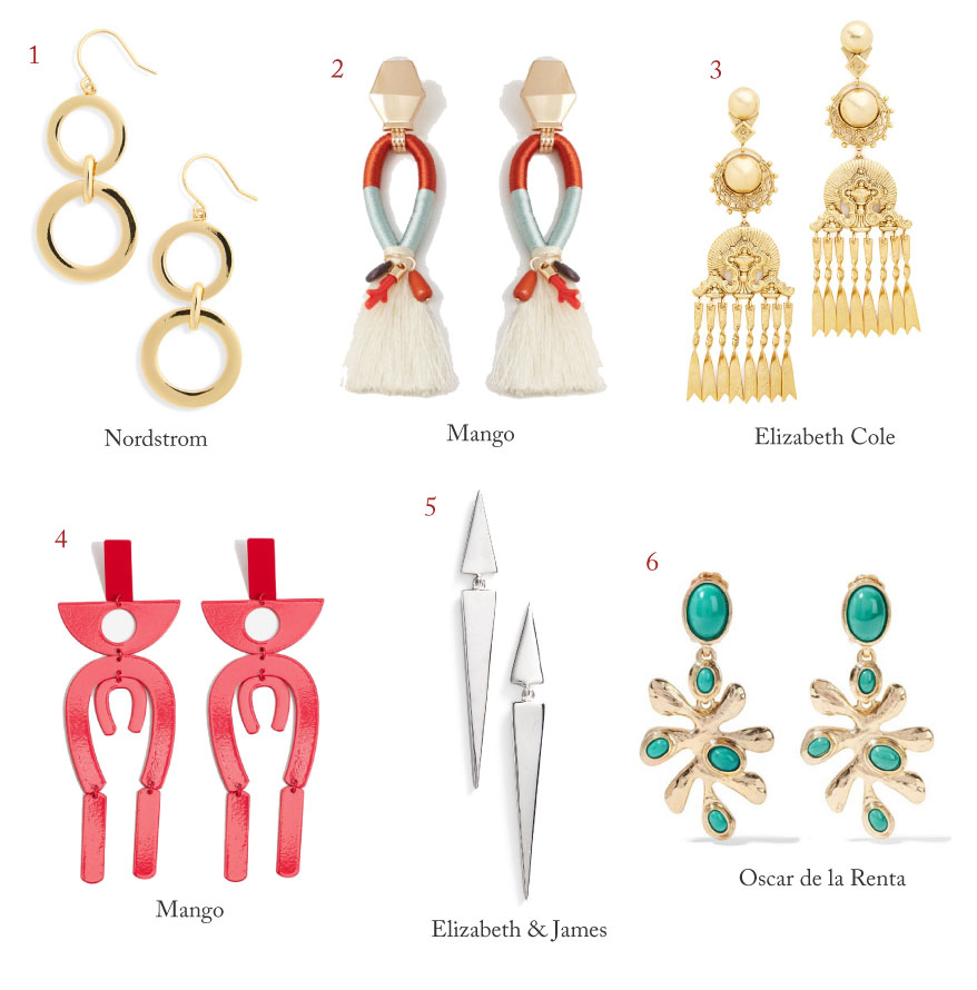 District of Chic statement earrings