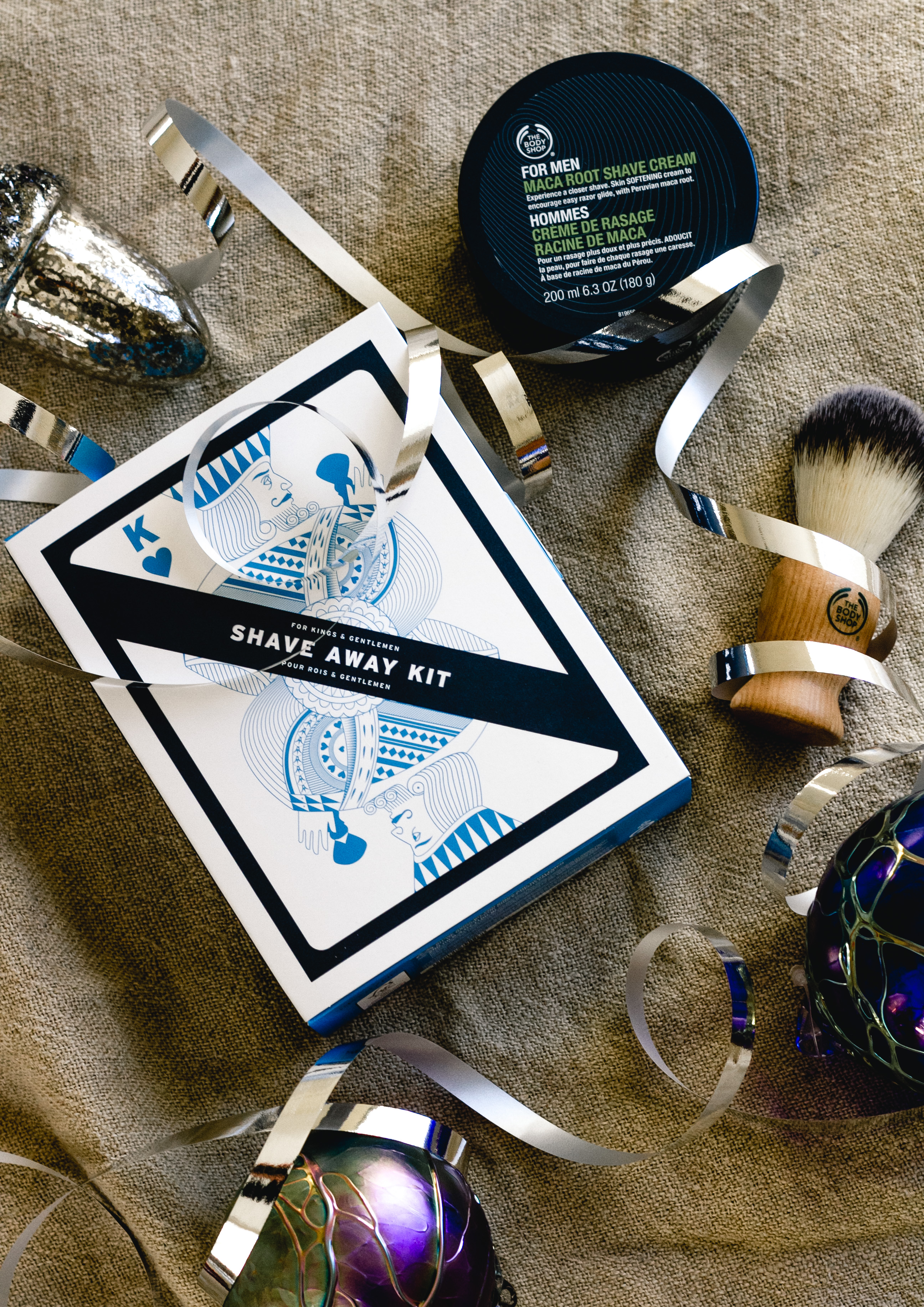 The Body Shop Shave Away Kit For Kings And Gentlemen