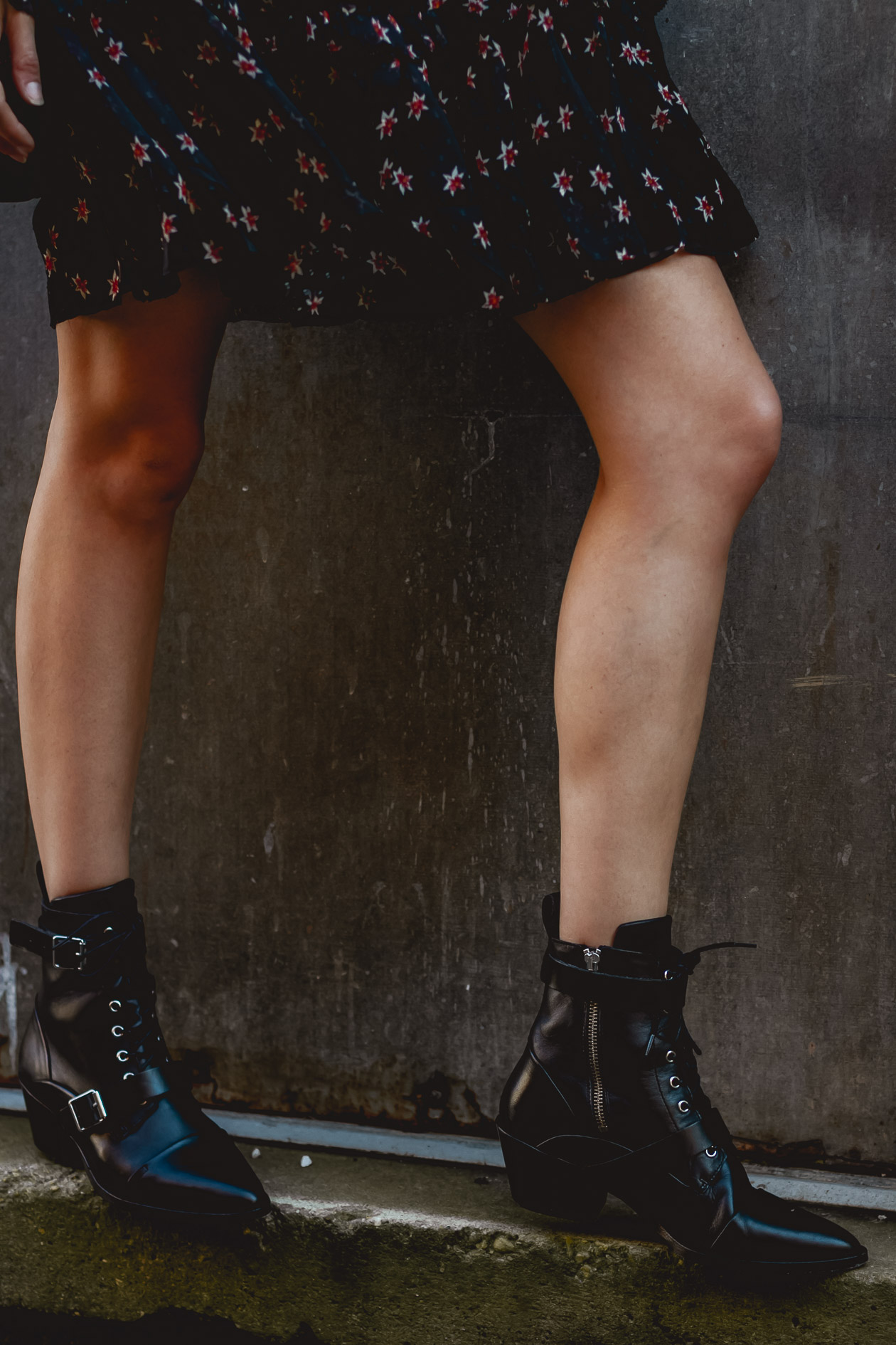 AllSaints lace-up boots