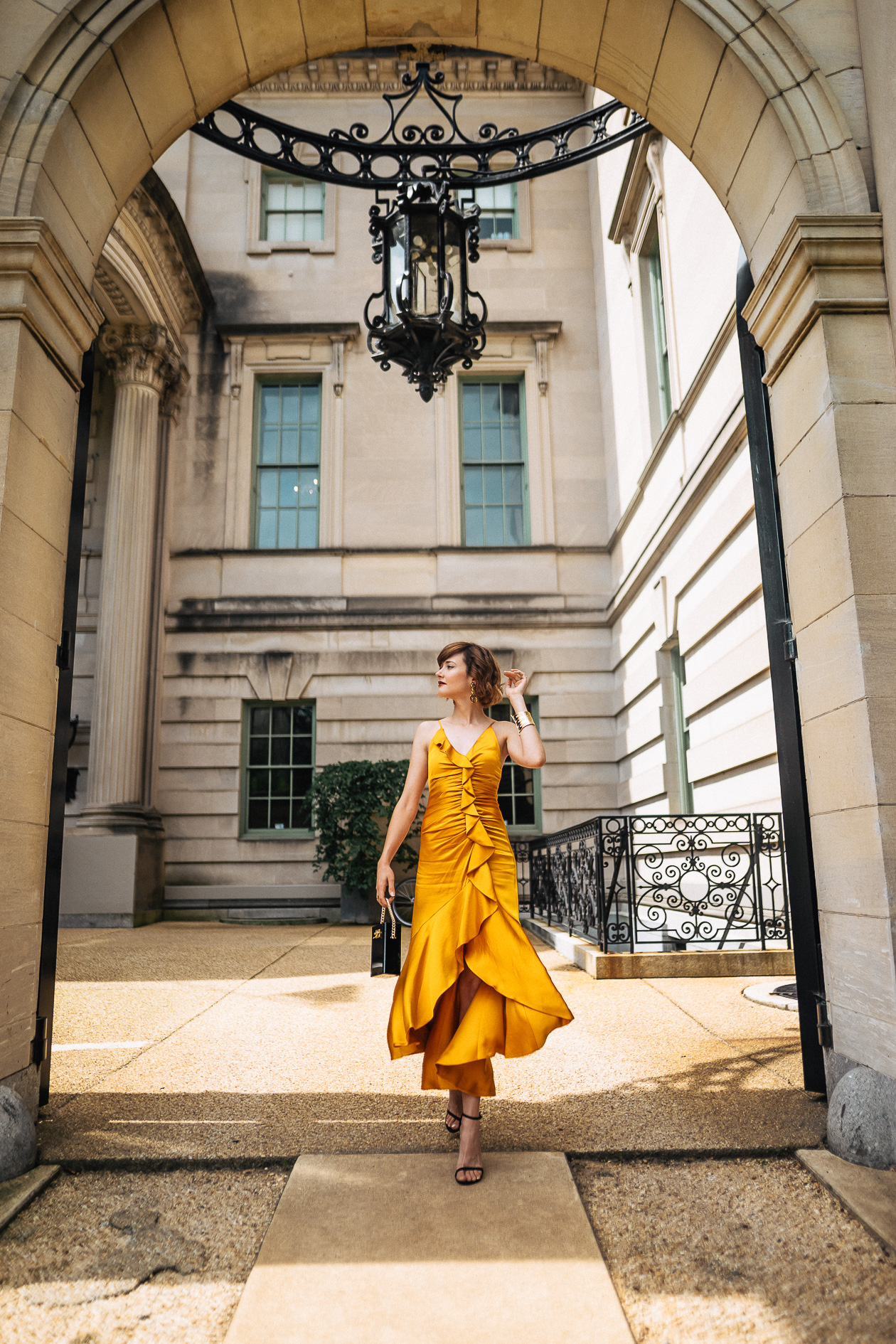 Jonathan Simkhai yellow dress