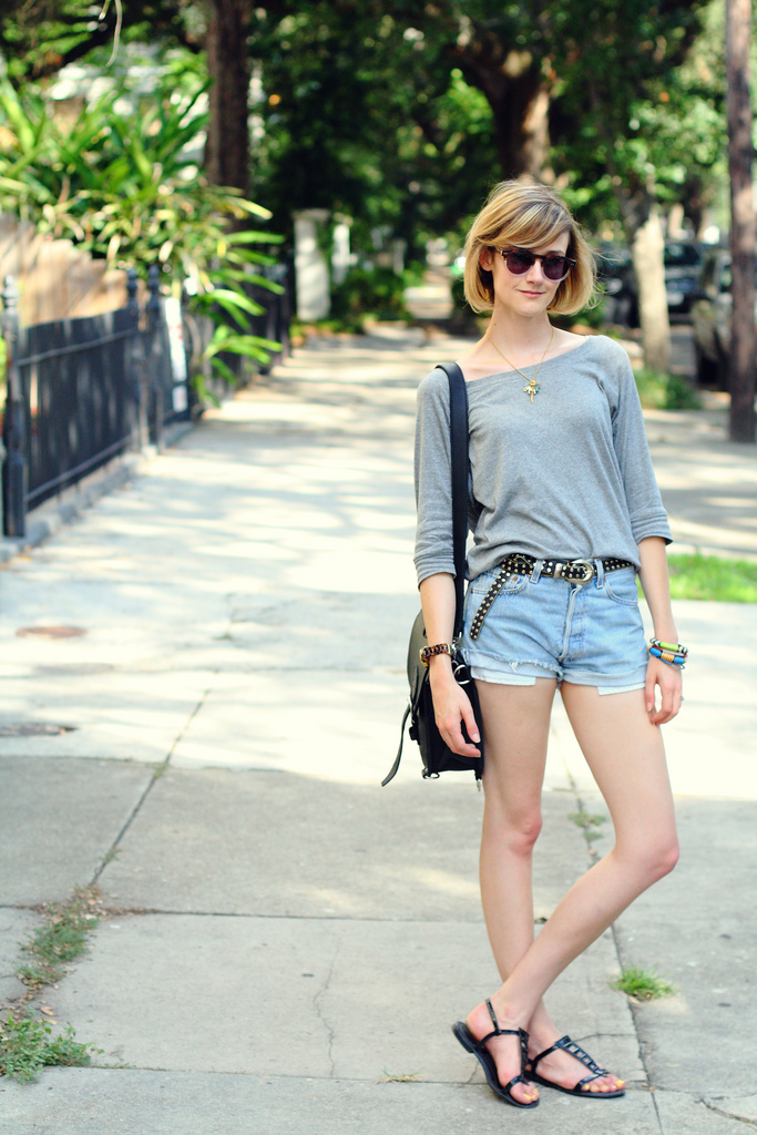 Levi's denim shorts