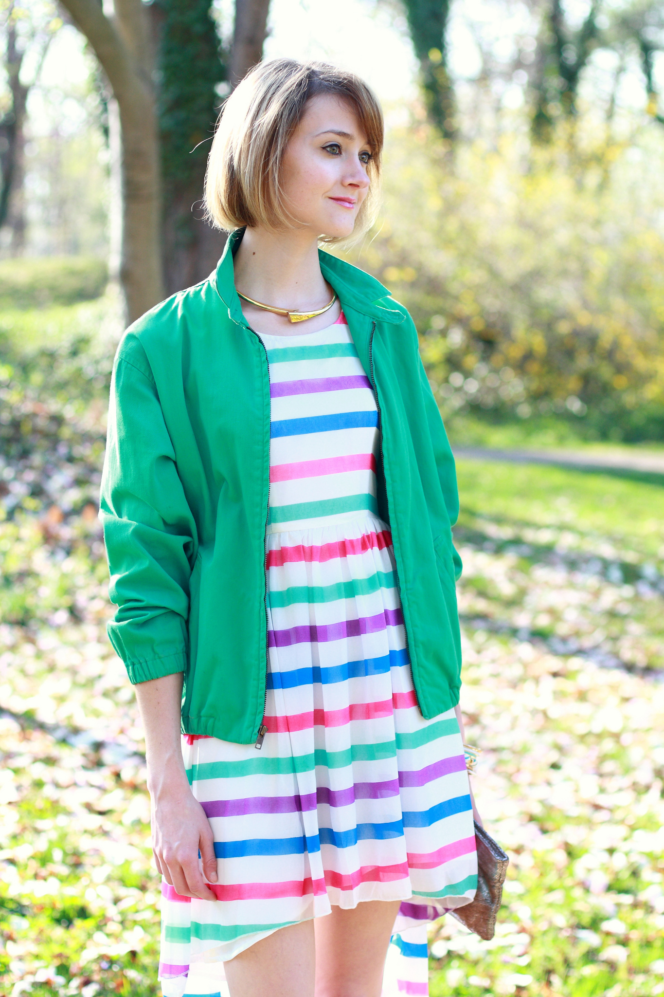 ASOS striped dress