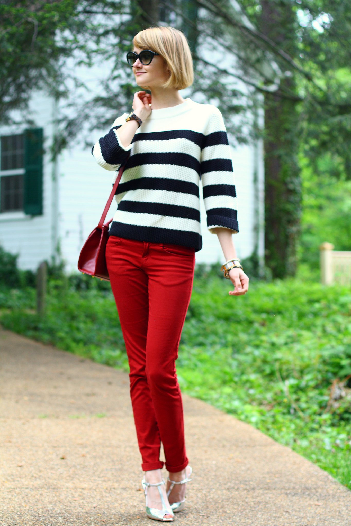 Jigsaw London striped sweater