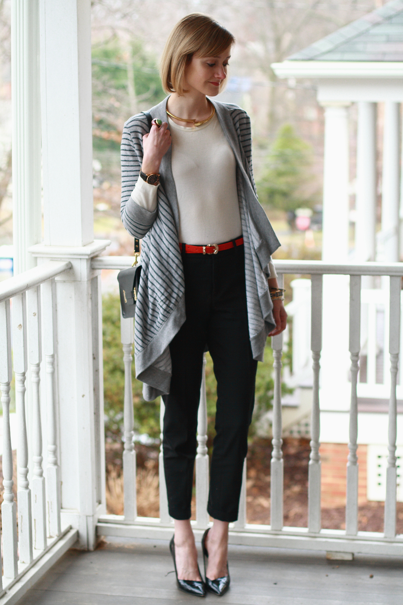 Joie striped cardigan