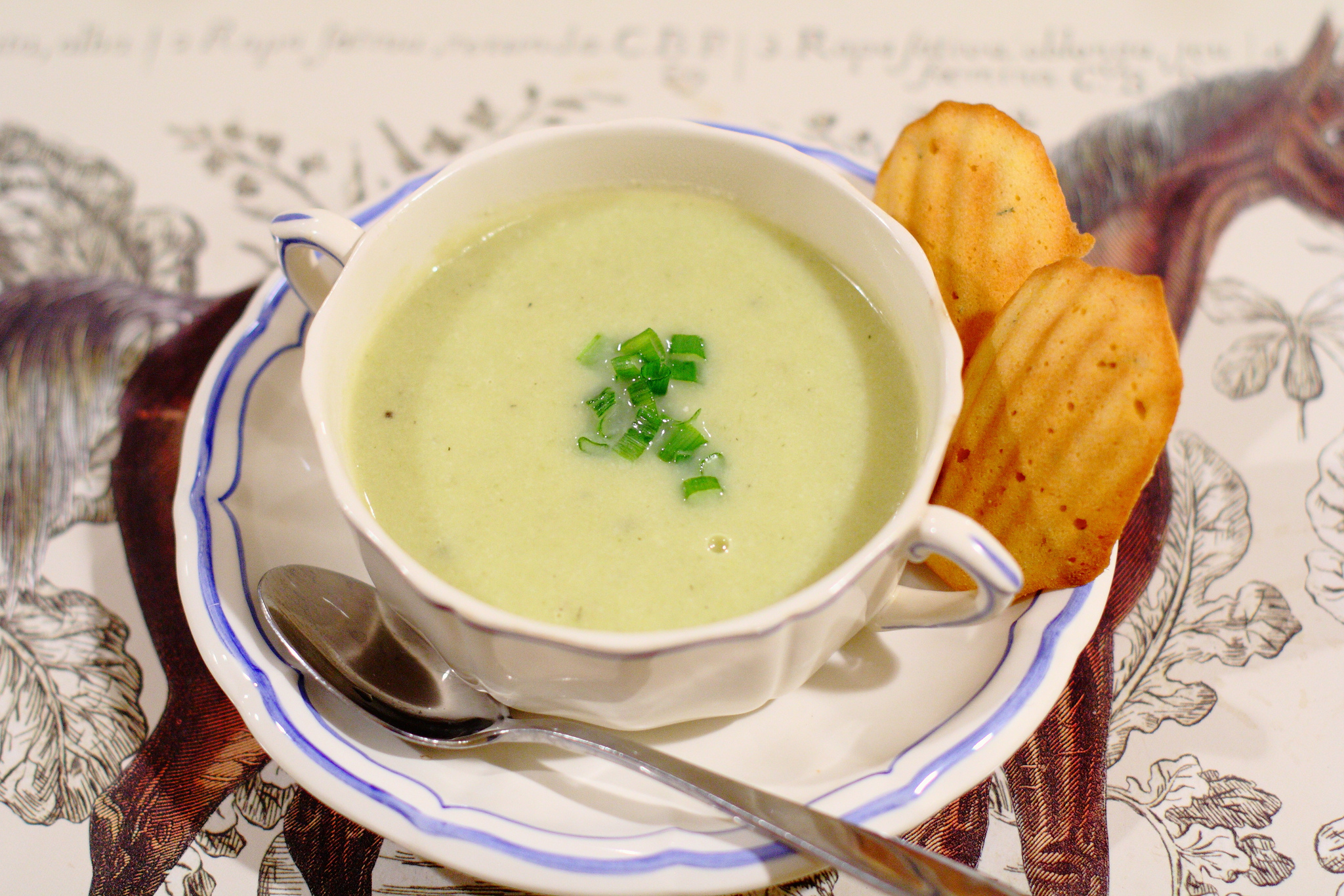 Fennel, Leek, and Cauliflower Soup