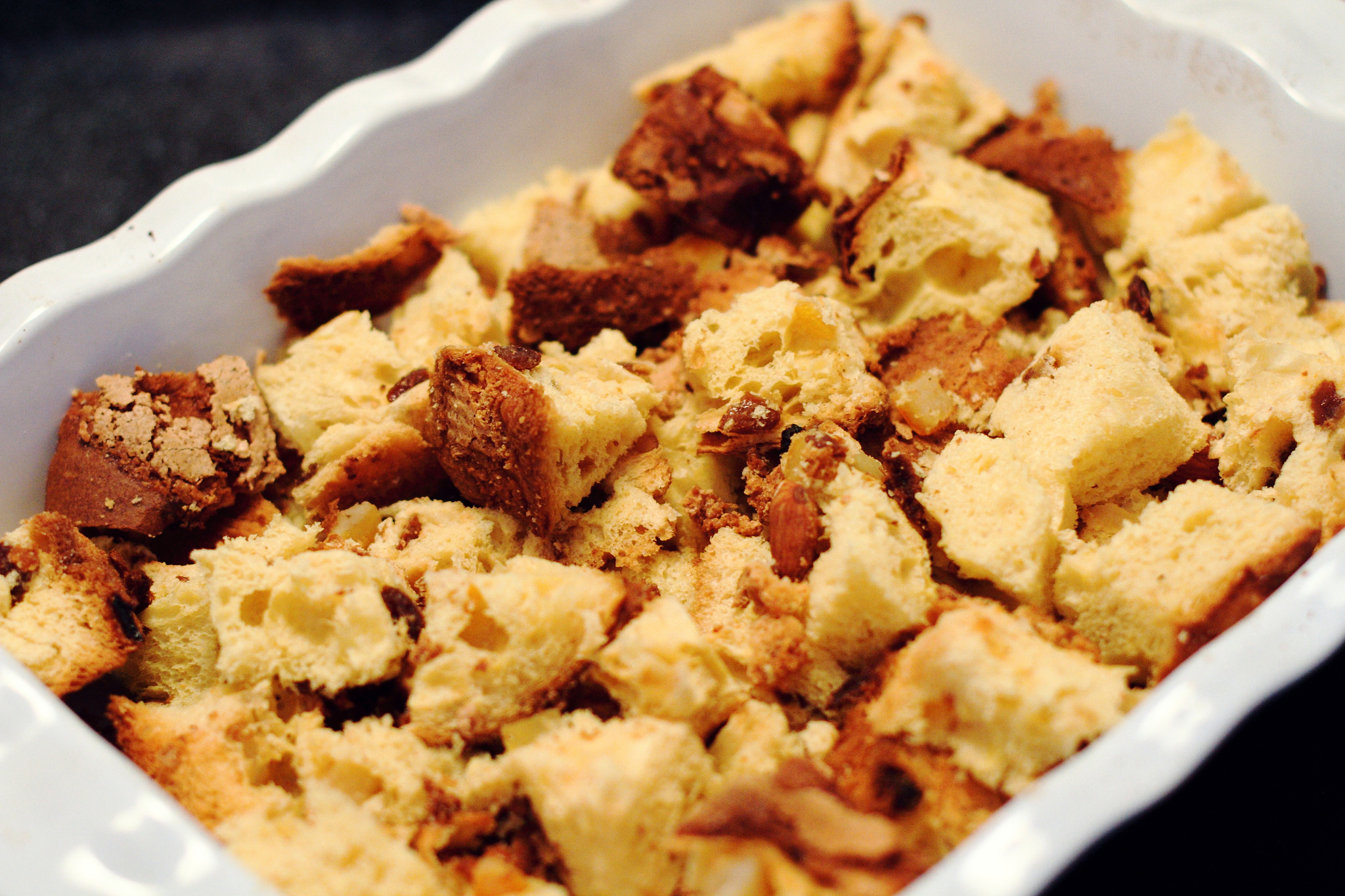 Panettone Bread Pudding