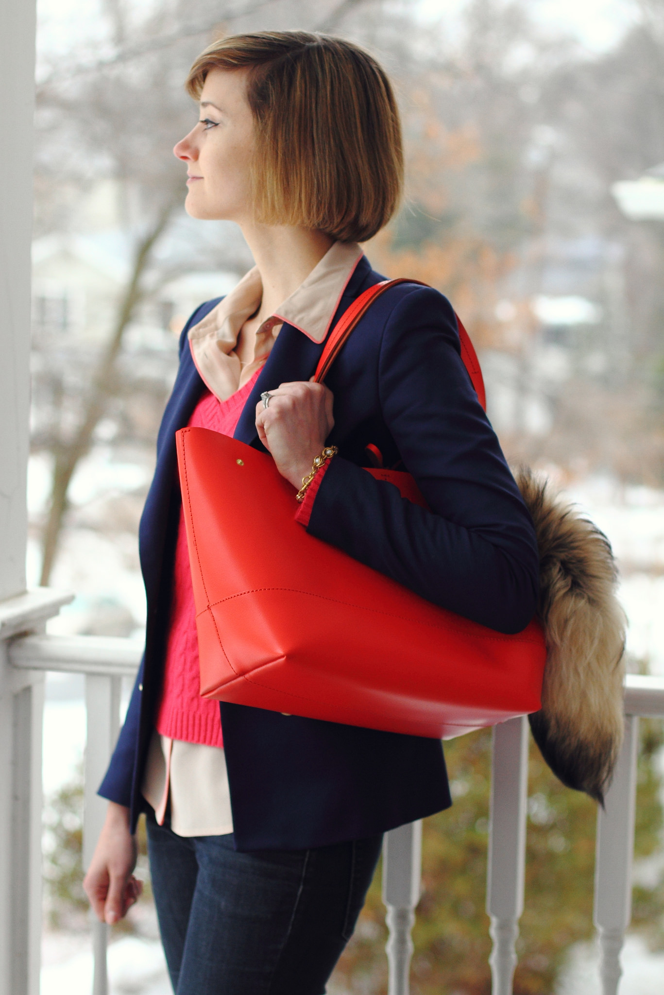 J. Crew tote bag