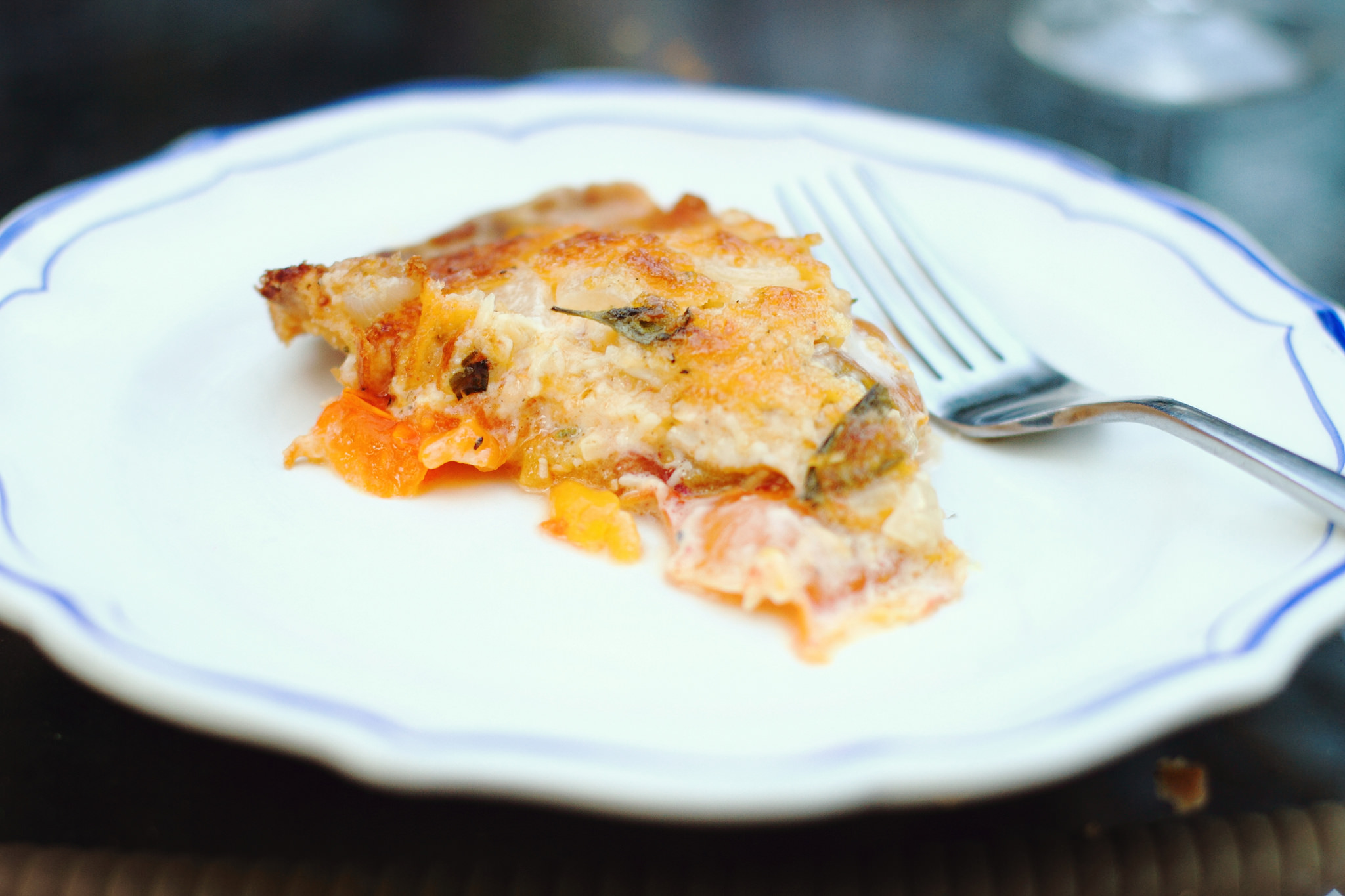 Tomato-Cheddar Pie