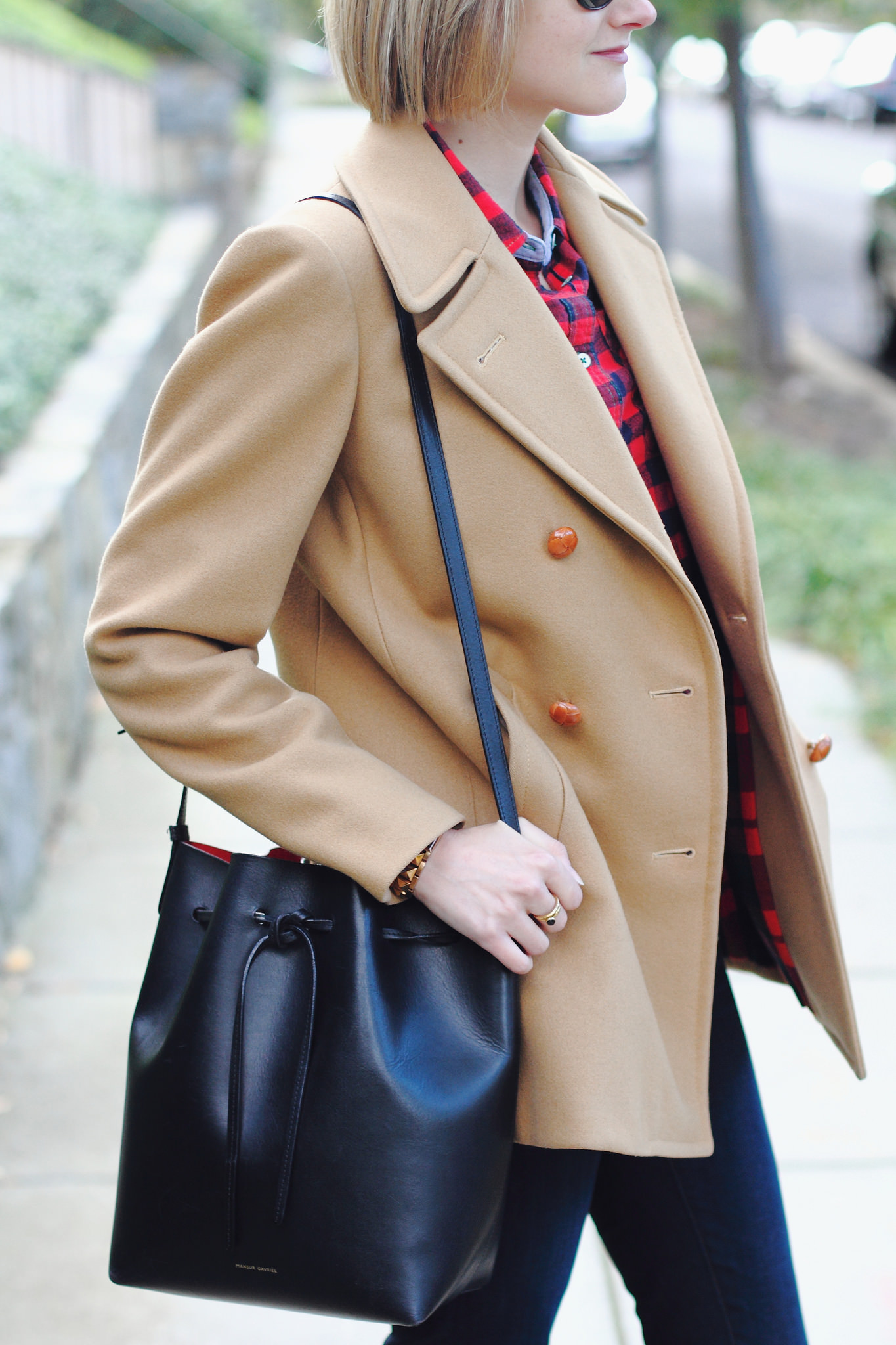 vintage Brooks Brothers camel coat