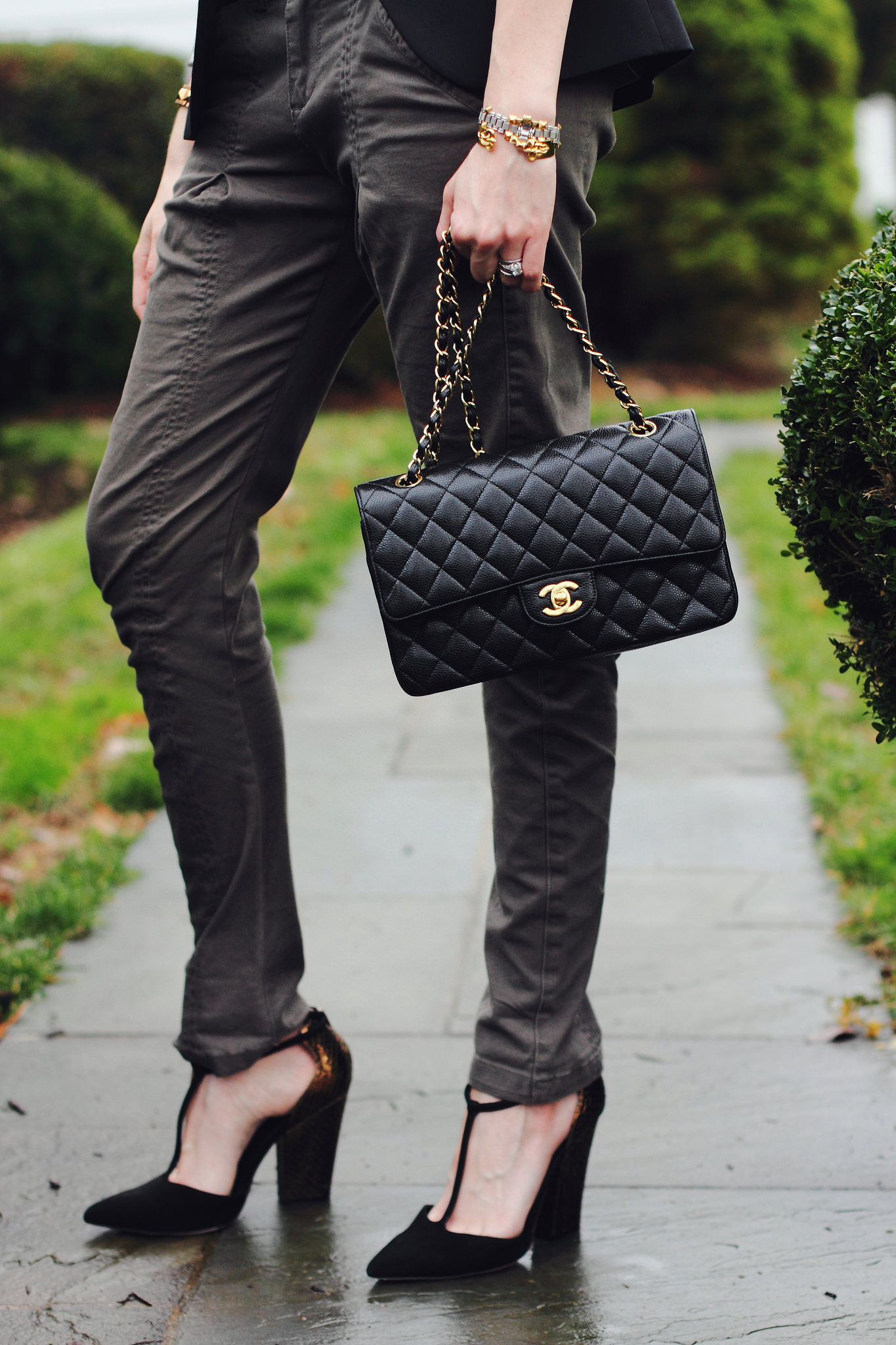 Zara blazer, Mango pants and Reiss shoes