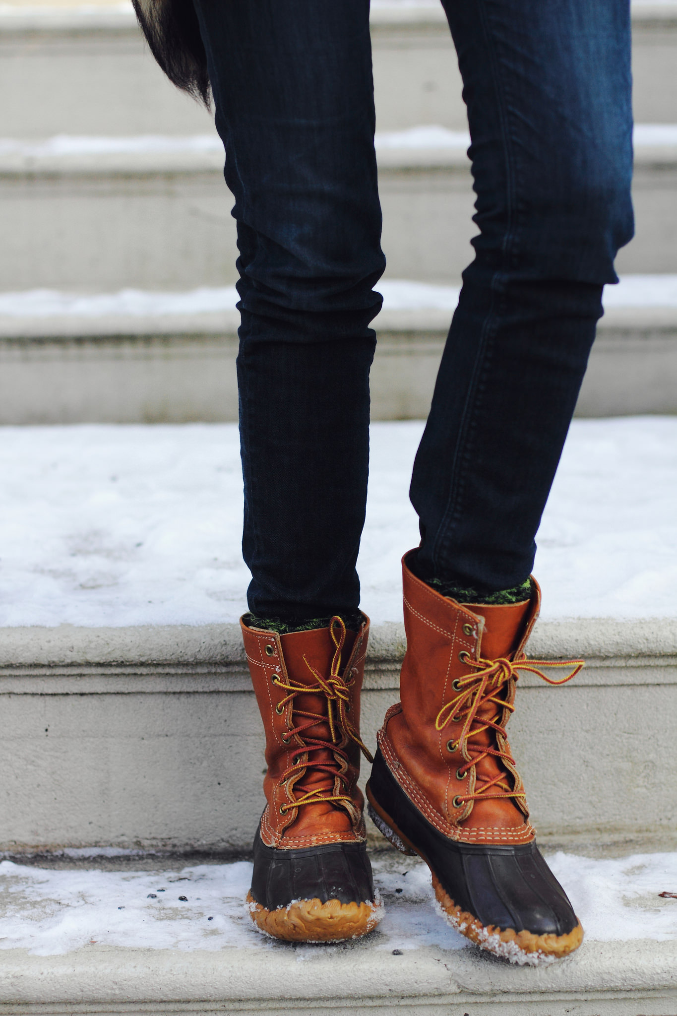 L.L. Bean duck boots