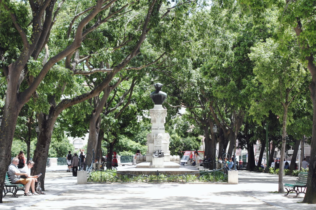 Miradouro de São Pedro de Alcântara, Lisbon, Portugal