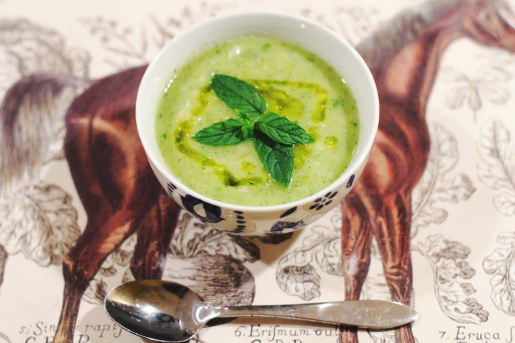 Tangy Green Gazpacho