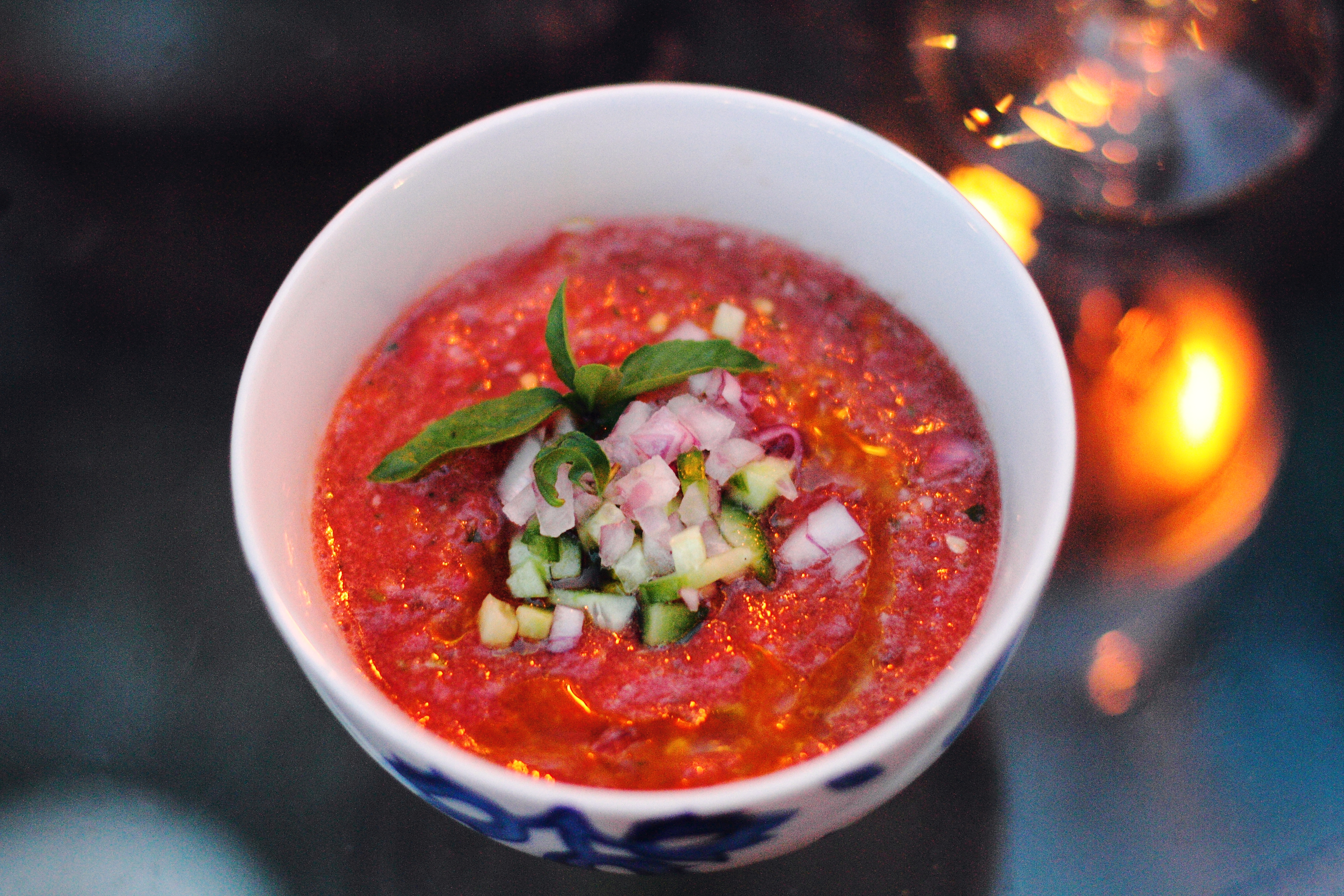 Thai Basil Gazpacho