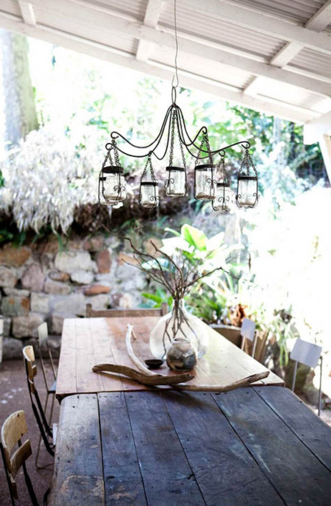 porch chandelier