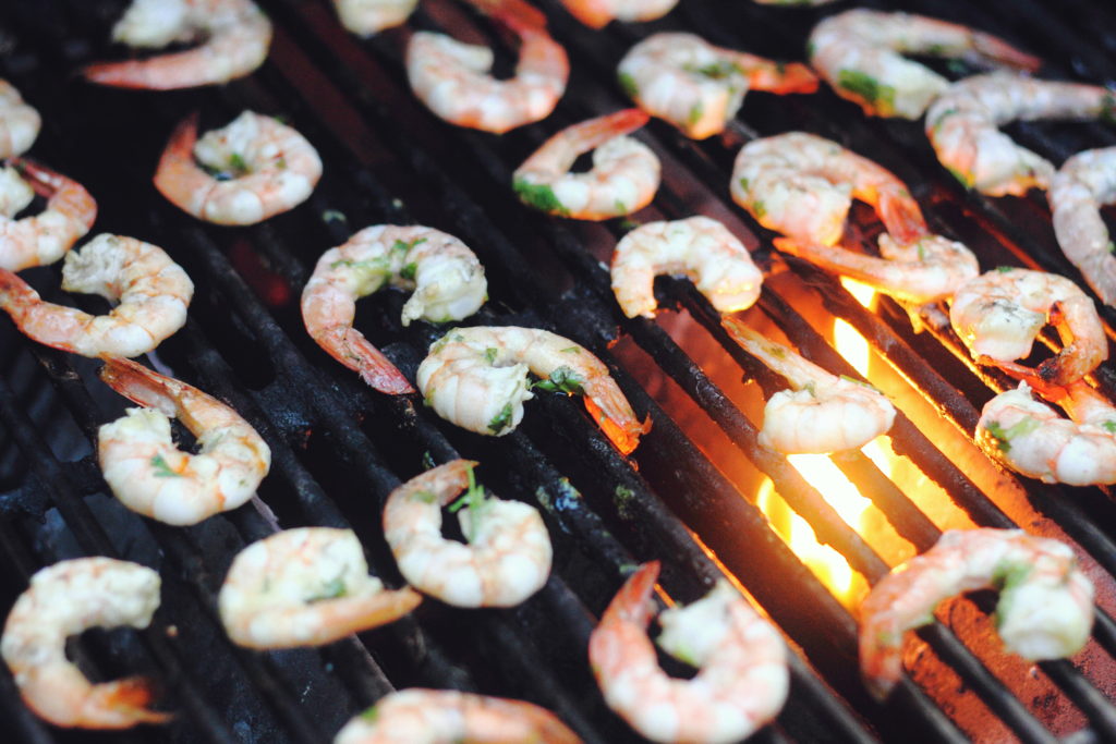 Grilled Cilantro Lime Shrimp