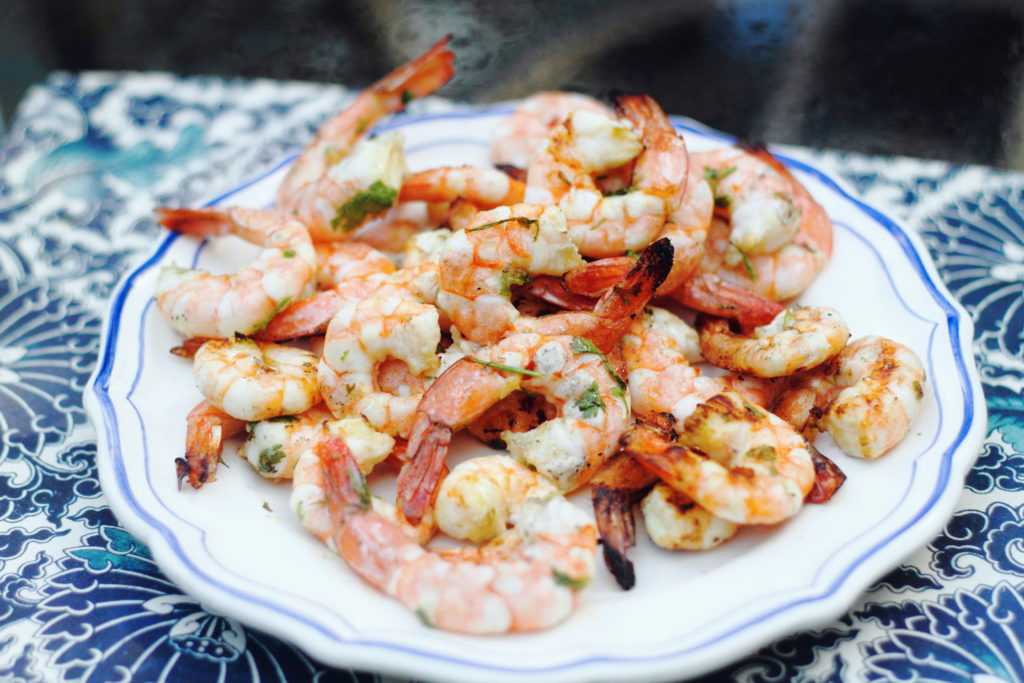 Grilled Cilantro Lime Shrimp