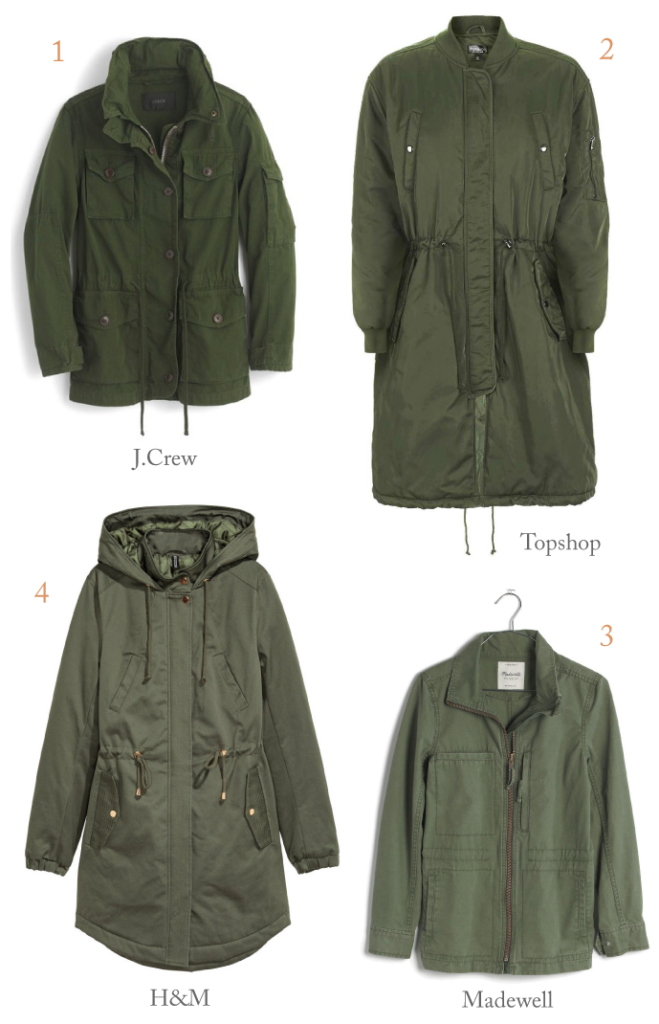 fall essentials: anoraks