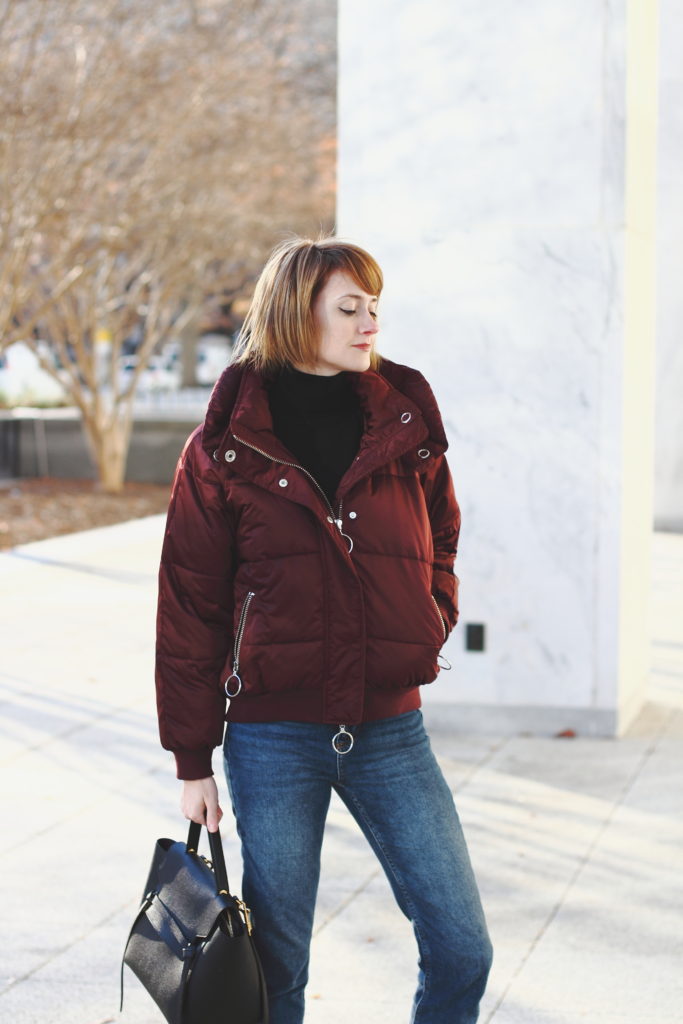 River Island puffer coat