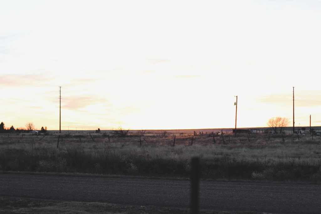 Roswell, New Mexico sunset