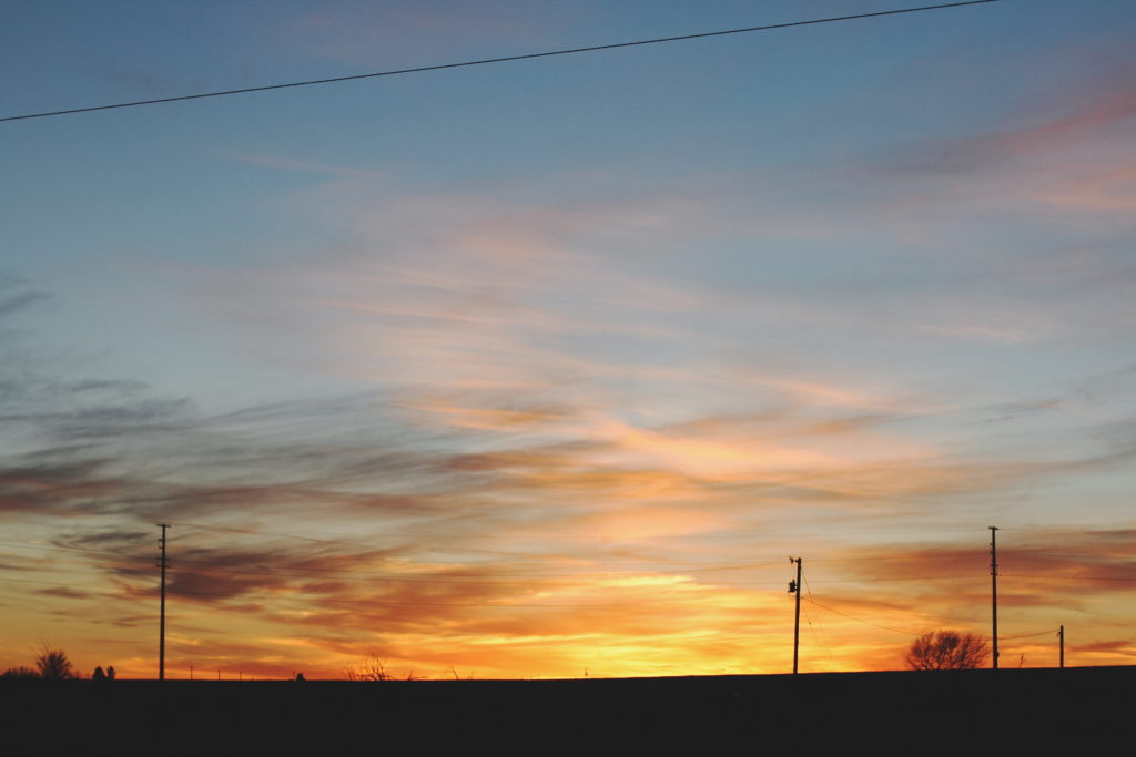 New Mexico sunset