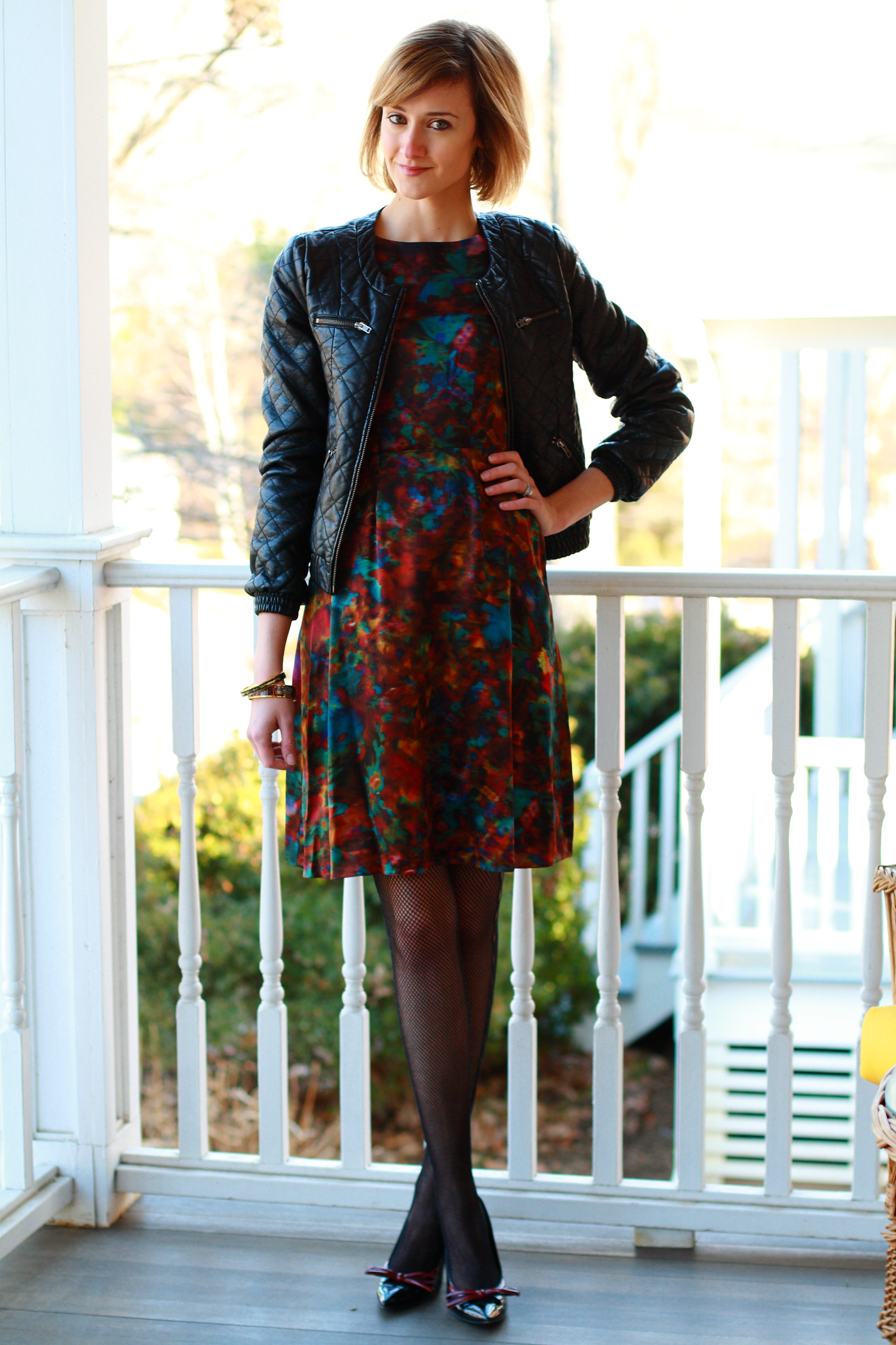 Erdem dress holiday look