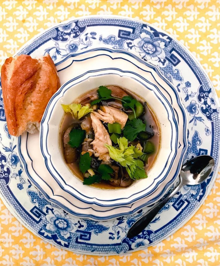 ode to a cookbook + super easy slow cooker chicken broth District of Chic