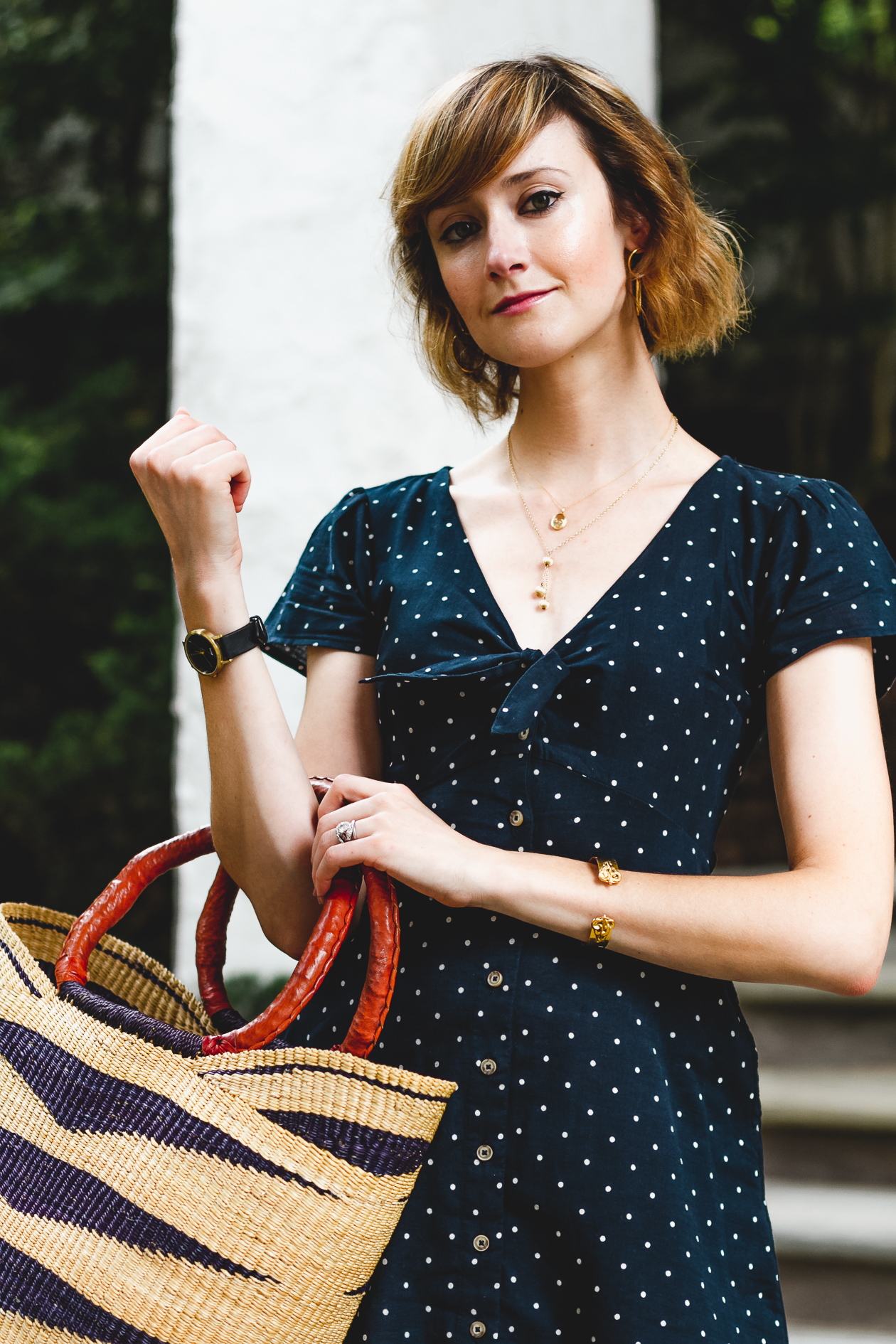 Abercrombie tie front dress