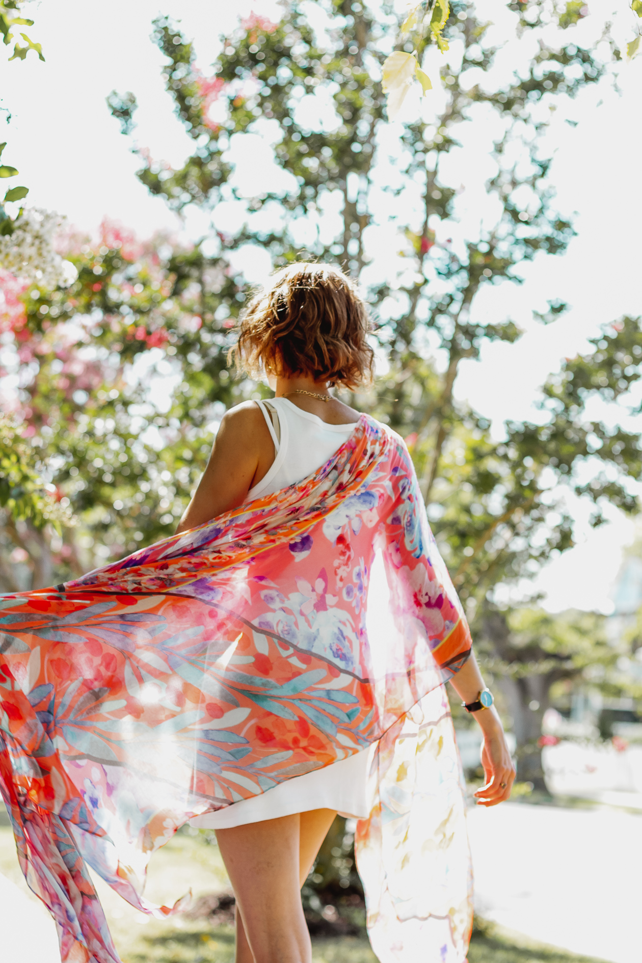 South Moon Under pink kimono