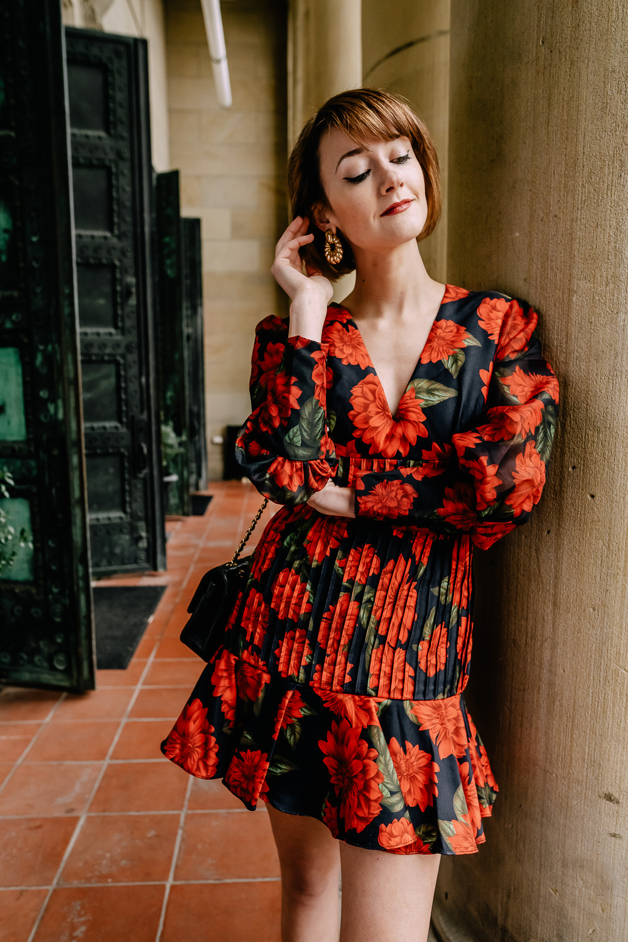 Keepsake ruffle mini dress deals