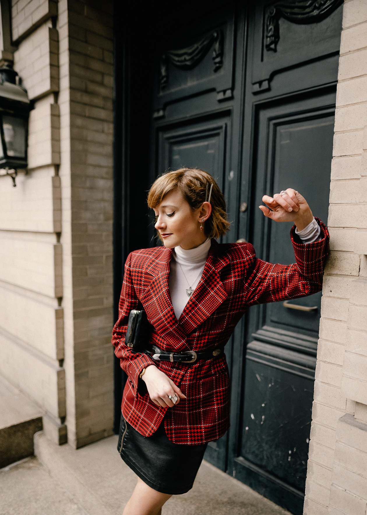 80s style blazer trend