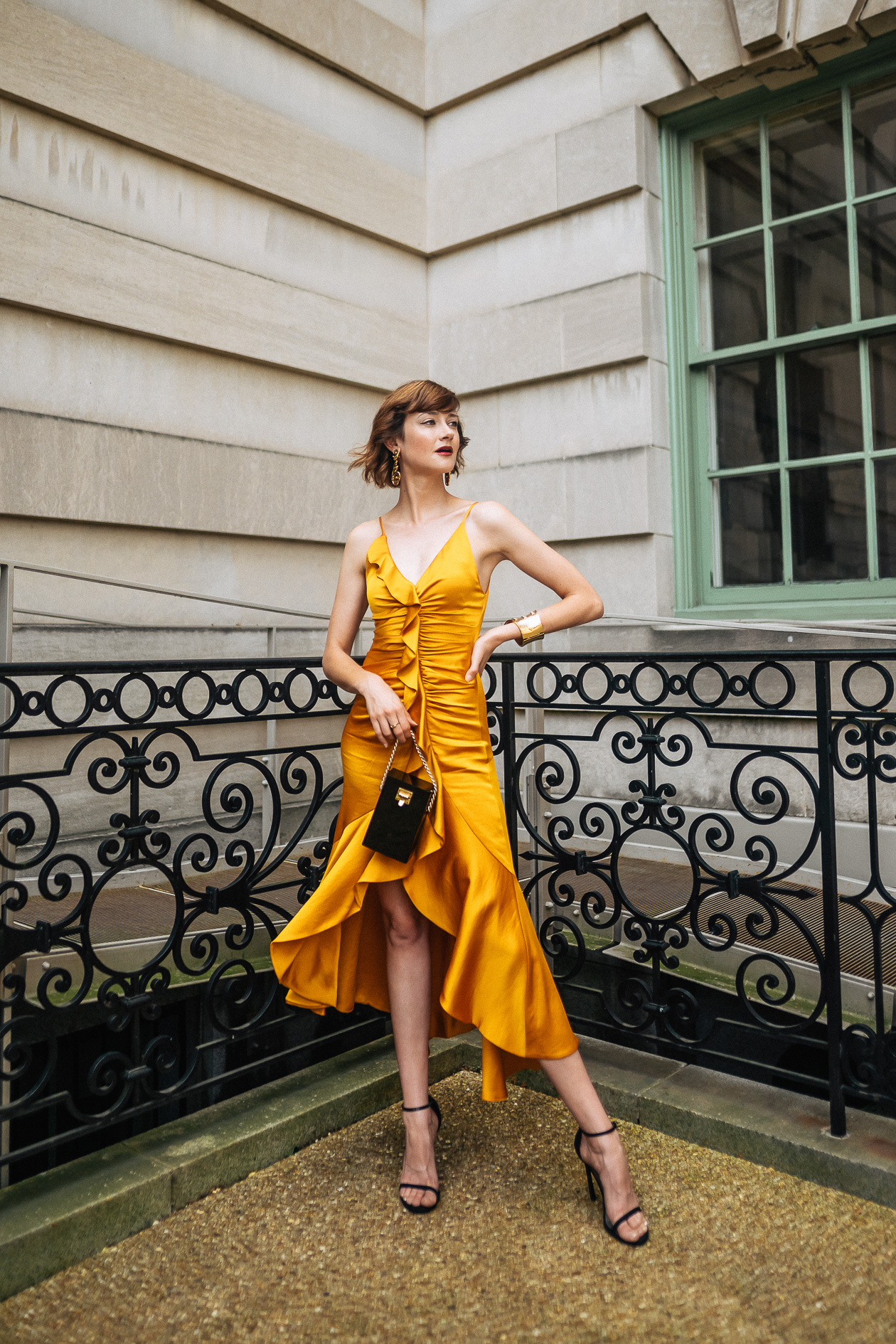 Jonathan Simkhai yellow dress