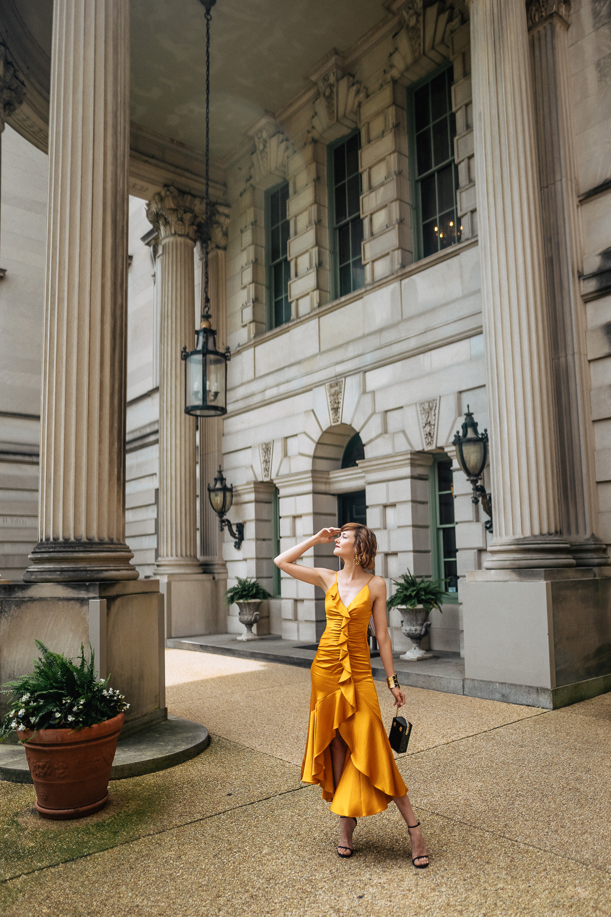 Jonathan Simkhai yellow dress