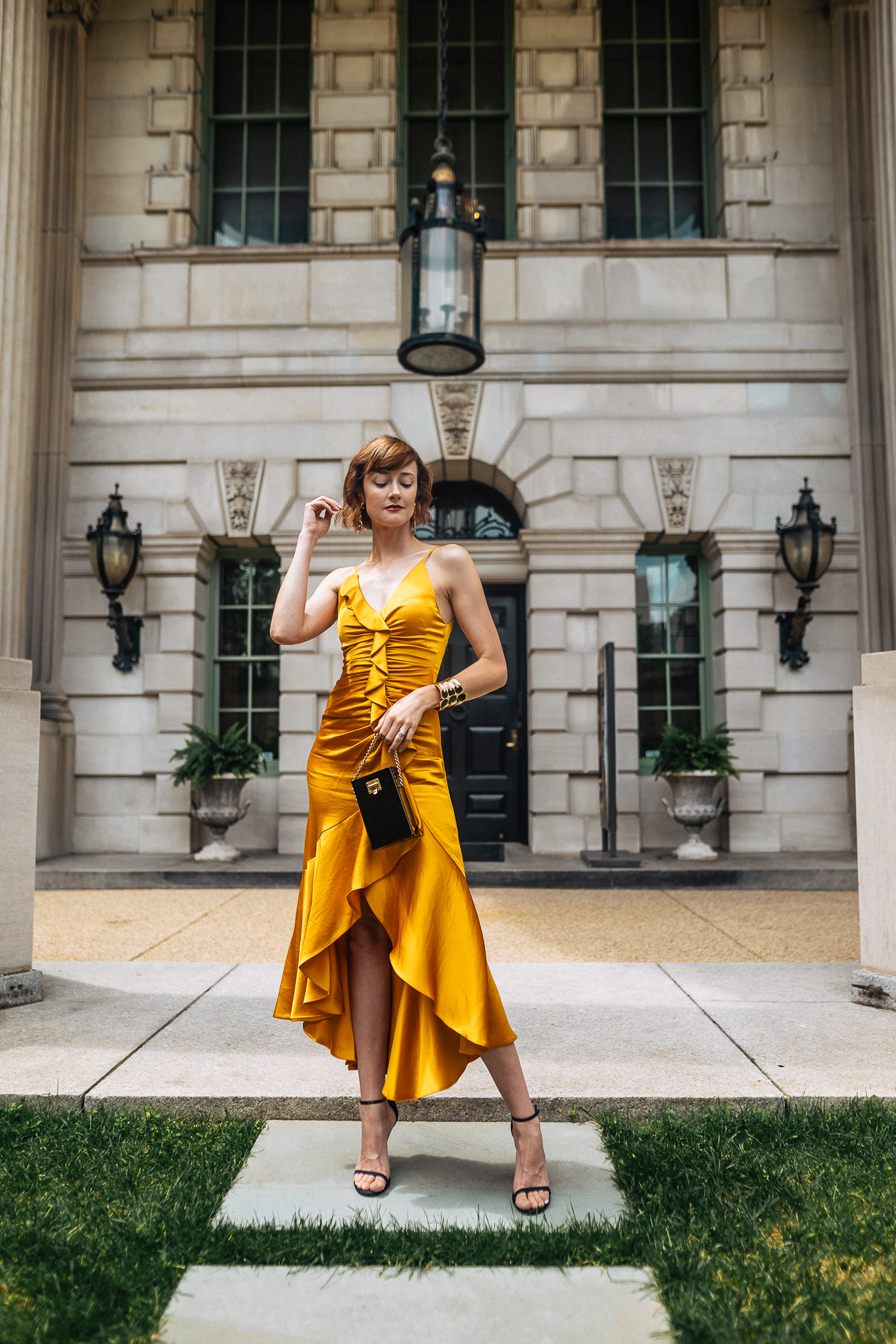 Jonathan Simkhai yellow dress