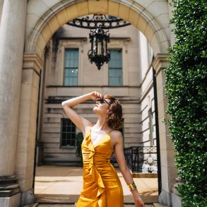 Jonathan Simkhai yellow dress