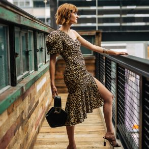 Jonathan Simkhai leopard dress