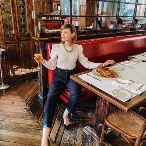 black and beige outfit ideas