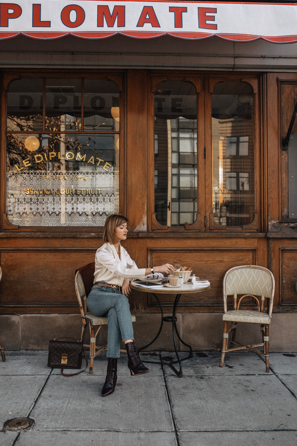 chic French cafe in Washington, DC