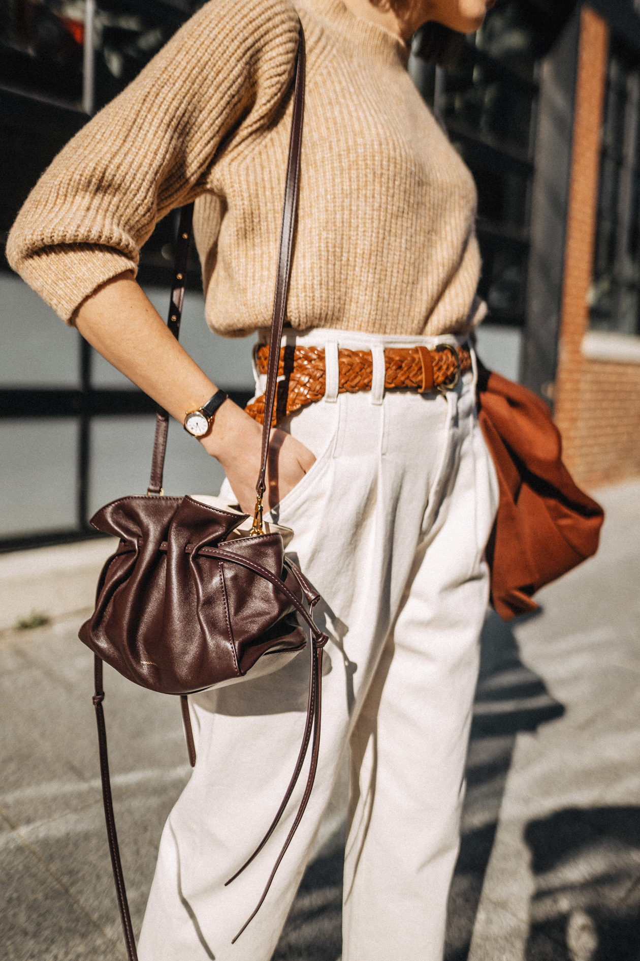 styling the mini bag for day