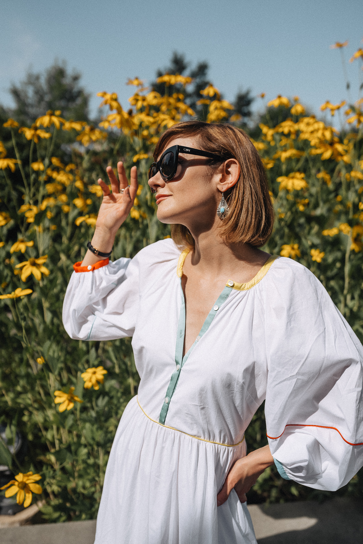 shop & style white maxi dress