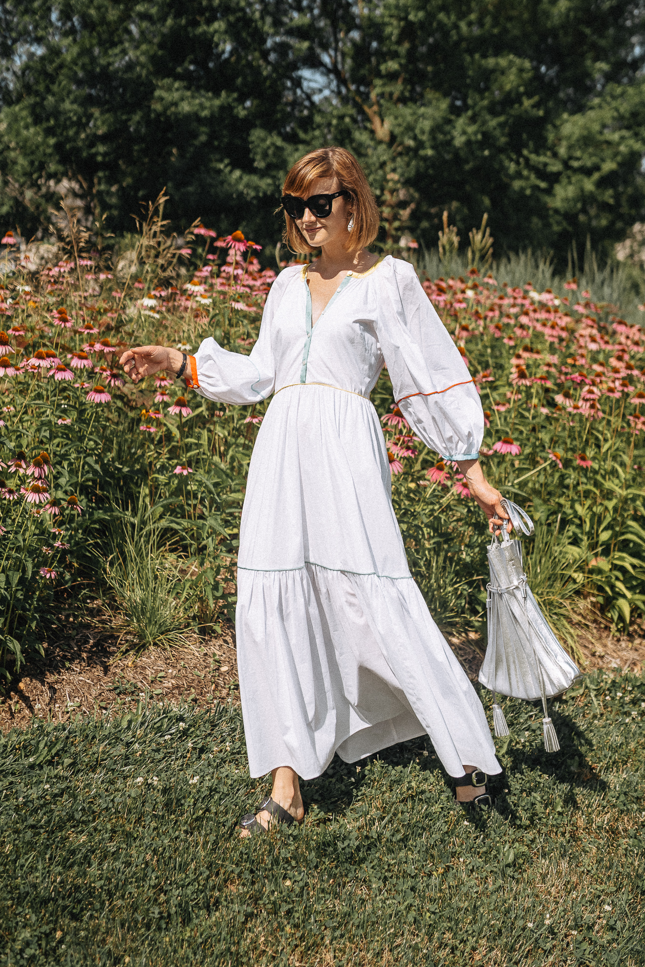 shop & style white maxi dress