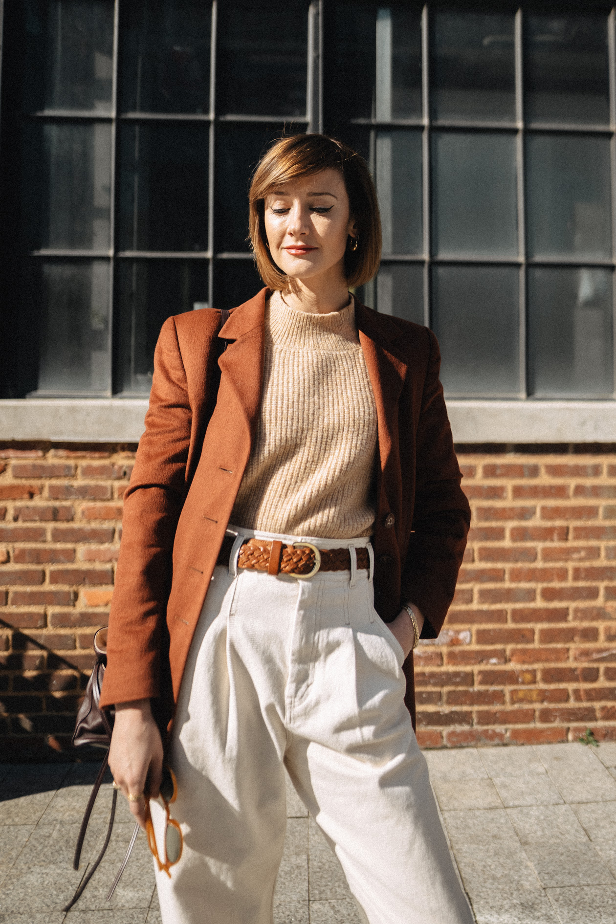 fall trend: rust blazer