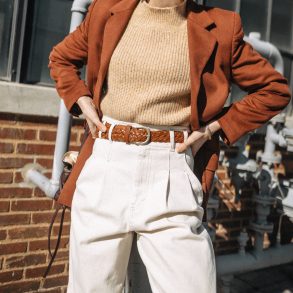 fall trend: rust blazer