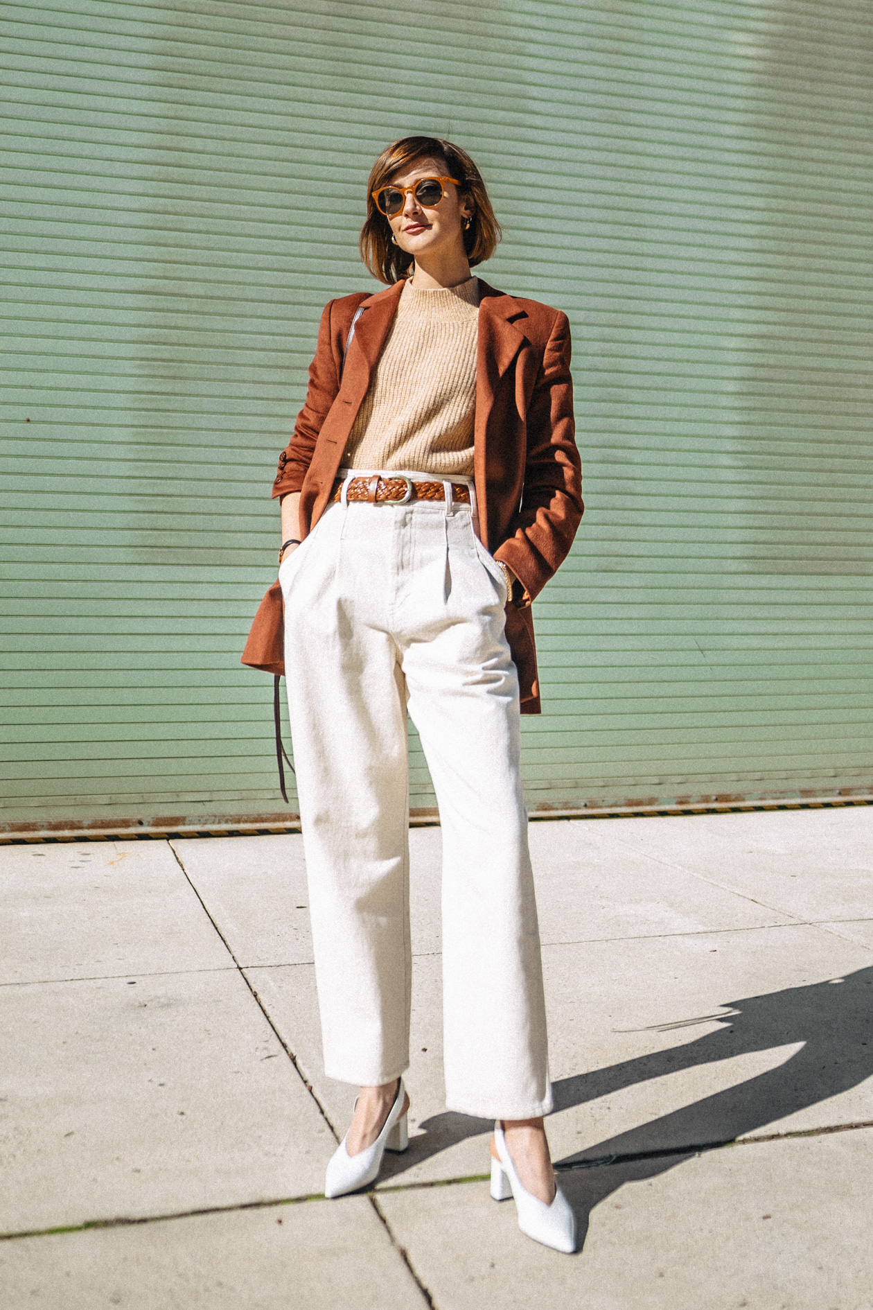 fall trend: rust blazer