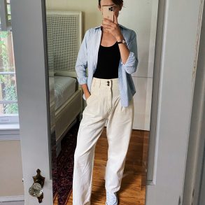 school drop off outfit idea